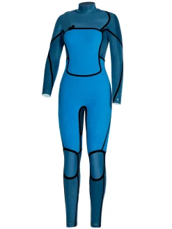 Traje De Neopreno Steamer De Manga Larga Con Cremallera En El Pecho 3/2 Ecoprene Serie A><noscript><img width=