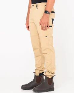 Tr246 Pantalon De Trabajo Elastico Con 9 Bolsillos Y Punos><noscript><img width=