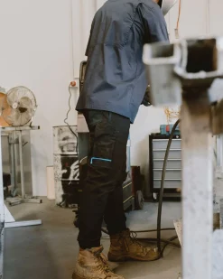 Tr246 Pantalon De Trabajo Elastico Con 9 Bolsillos Y Punos>Rusty Clearance