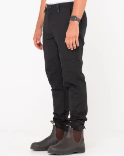 Tr246 Pantalon De Trabajo Elastico Con 9 Bolsillos Y Punos><noscript><img width=