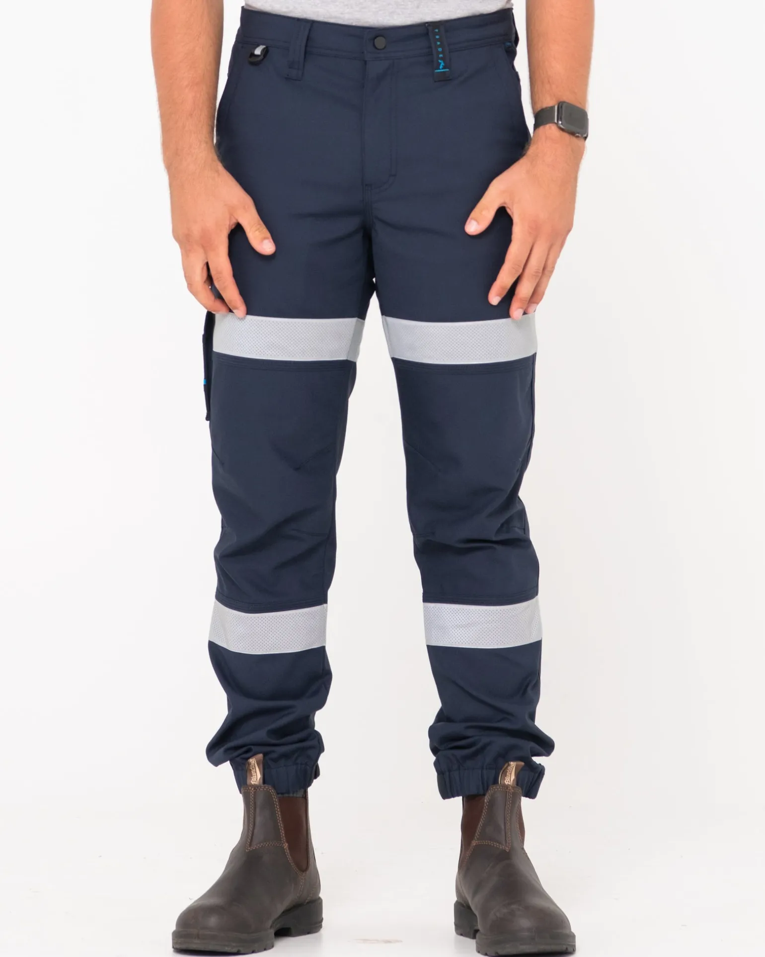 Tr246R Pantalon Con Punos Elasticos Y 9 Bolsillos Reflect>Rusty Best Sale