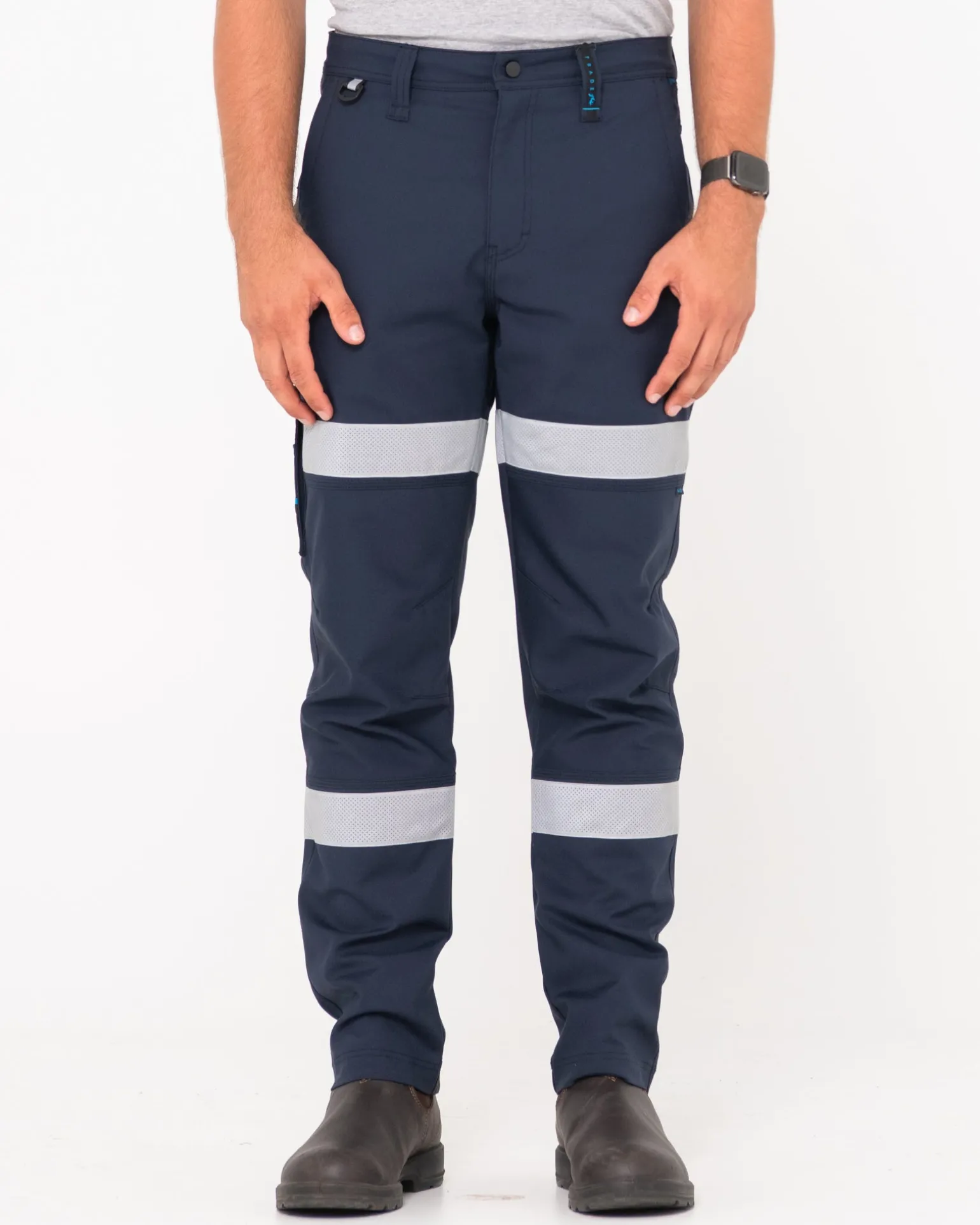 Tr245R Pantalon Elastico Con 9 Bolsillos Reflect>Rusty Fashion