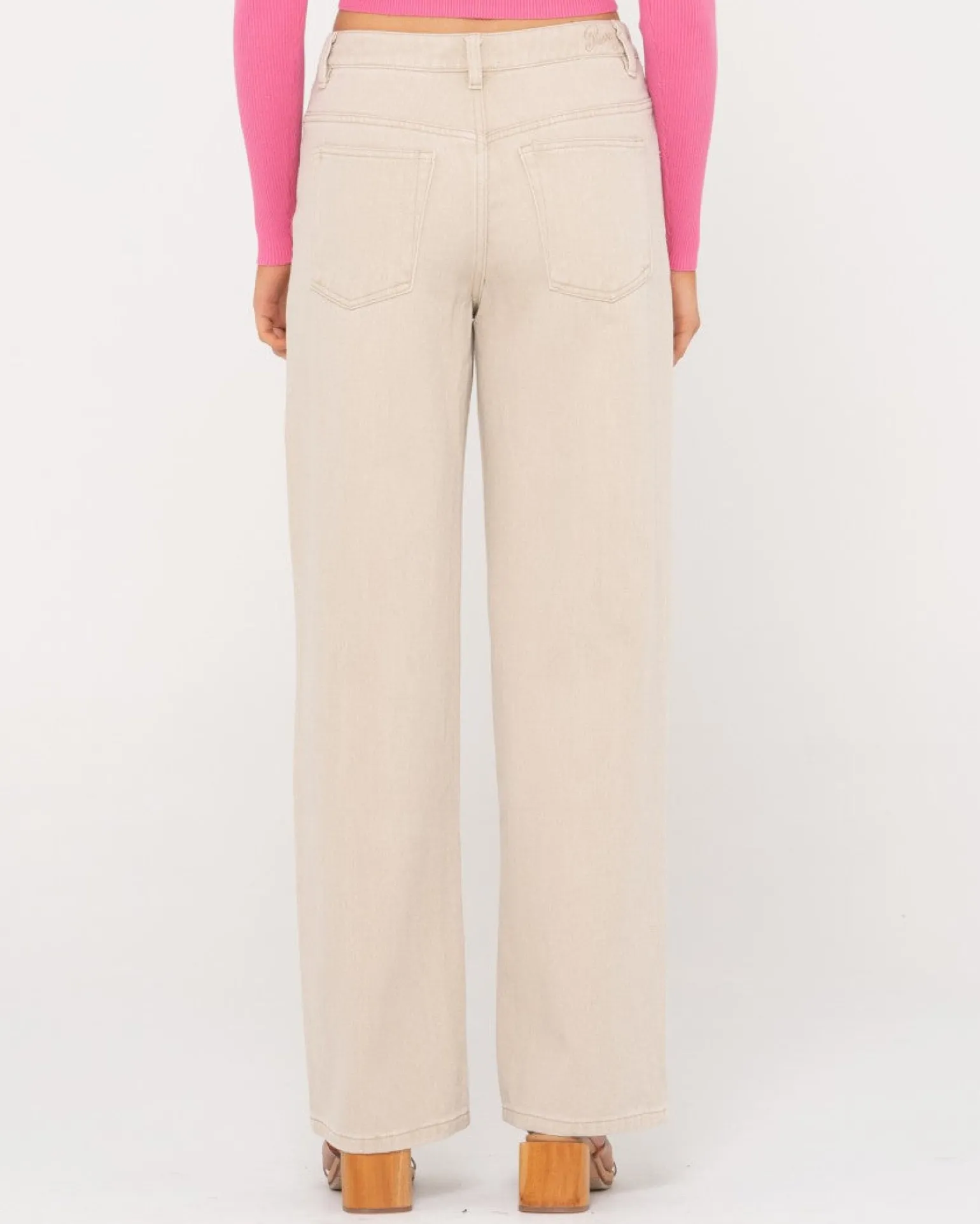 Vaqueros De Pernera Ancha Y Talle Medio Archer>Rusty Discount