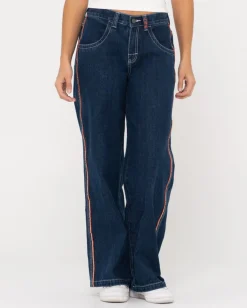 Vaqueros Holgados De Talle Bajo Flip Mommy><noscript><img width=