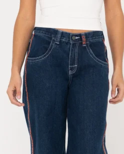 Vaqueros Holgados De Talle Bajo Flip Mommy><noscript><img width=