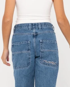Vaqueros Holgados De Talle Bajo Flip Mommy><noscript><img width=