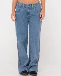 Vaqueros Holgados De Talle Bajo Flip Mommy>Rusty Best Sale