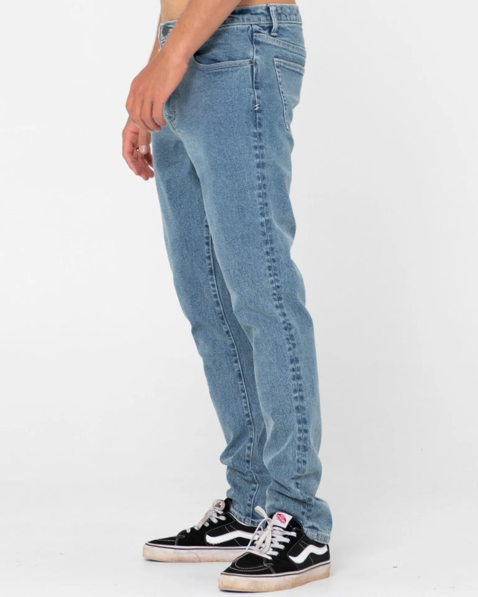 Vaqueros Indi De Corte Slim Con Cinco Bolsillos>Rusty Store