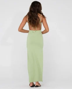 Vestido Largo Con Abertura Lateral Vicky><noscript><img width=