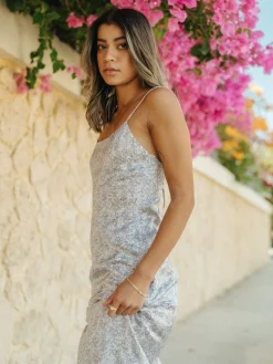 Vestido Largo De Seda Toscana><noscript><img width=