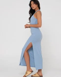 Vestido Largo Sin Mangas De Punto Sunbather><noscript><img width=