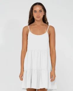 Vestido Lencero Escalonado Heather>Rusty Fashion