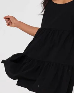 Vestido Lencero Escalonado Heather><noscript><img width=