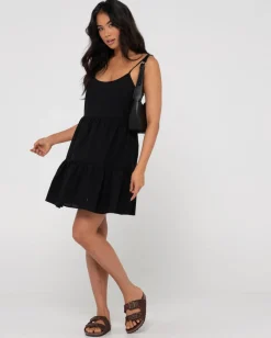 Vestido Lencero Escalonado Heather><noscript><img width=