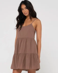 Vestido Lencero Escalonado Heather><noscript><img width=