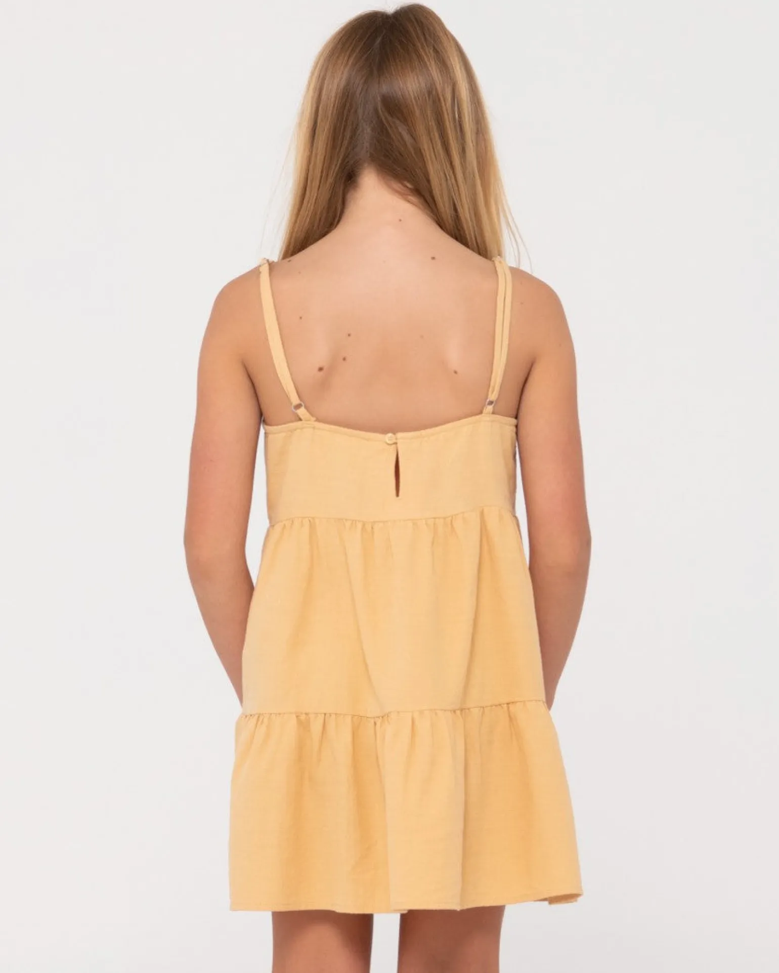 Vestido Lencero Escalonado Sweet Water Para Ninas>Rusty Cheap