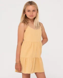 Vestido Lencero Escalonado Sweet Water Para Ninas><noscript><img width=