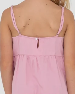 Vestido Lencero Escalonado Sweet Water Para Ninas><noscript><img width=